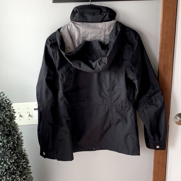 Eddie Bauer Charly Waterproof Utility Jacket XS Black Lined WeatherEdge Outdoor - Picture 2 of 16